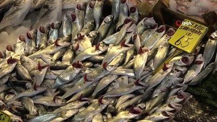 Kar yağdı, balık fiyatları geriledi