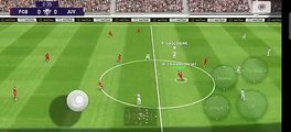 Ljungberg Goal on Gameplay Pes 2021 mobile