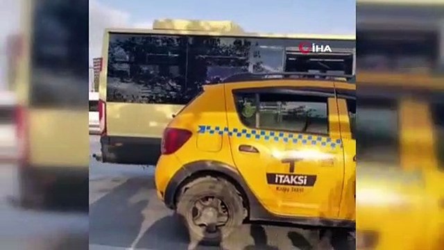 Daha önce yolcusunu demir sopayla tehdit eden taksici, bu kez 100 TL tutan taksimetre için 100 dolar istedi