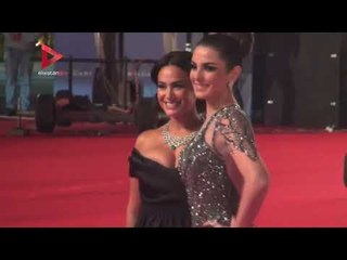 بـ فساتين سوراية.. الفنانات يتألقن في القاهرة السينمائي