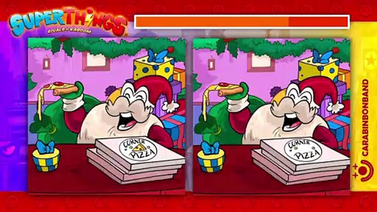 SUPERTHINGS NAVIDAD - ENCUENTRA LAS DIFERENCIAS - PASATIEMPOS SUPERZINGS - By CARA BIN BON BAND