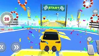 Taxi Car Mega Ramp Stunt_ GT Car Racing Stunt Game _ Android Gameplay