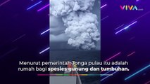 Letusan Gunung Api Dasar Laut Membentuk Pulau Baru