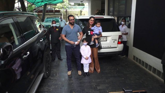 Kareena Kapoor Saif चले Jehangir Taimur संग करने चले Christmas Party; Watch video | FilmiBeat