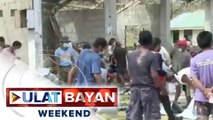 Ilang residente sa Siargao, sa tabing kalsada, nagdiwang ng Pasko; Iba't ibang grupo, nagbayanihan para makapamahagi ng relief goods ngayong Pasko