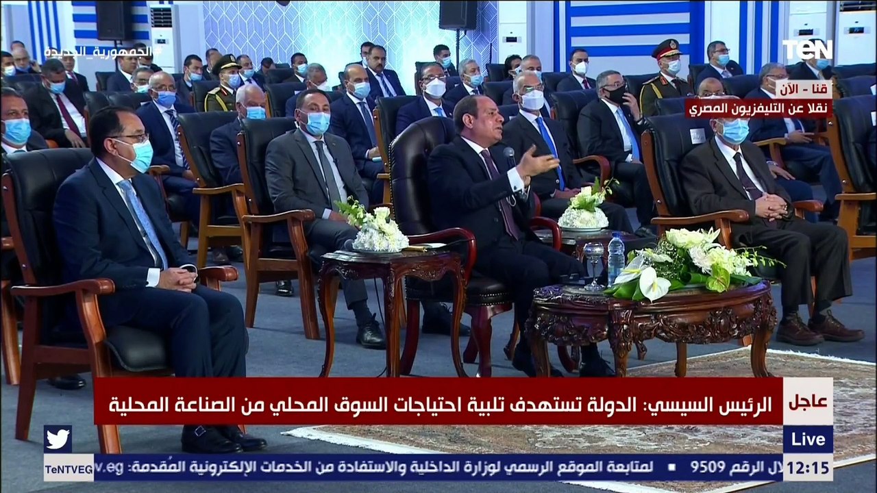 الرئيس السيسي: أنفقنا مليارات في مدينة الأثاث الجديدة بدمياط لتعظيم المنتج المحلي