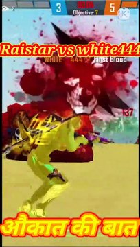 happybhai027 vs Raistar 100 Attitude point right Whatsapp Status Short fire Free Fire Status By White444 YT LITE