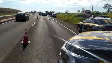 Acidente na BR-376 em Marilândia do Sul provoca uma morte