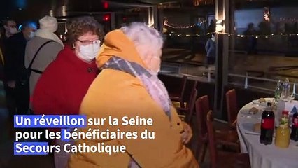 Réveillon sur Seine pour des bénéficiaires du Secours Catholique