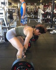 Natasha Aughey - Beautiful Female Bodybuilder Gym Workout