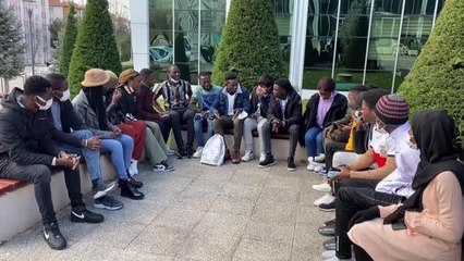 Hitit Üniversitesindeki yabancı öğrencilerin yardımına Malili Tidie koşuyor