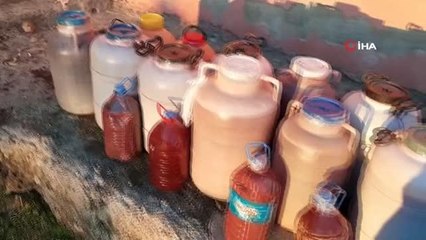 Elazığ'da 395 litre kaçak içki ele geçirildi