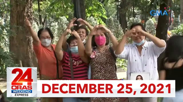 24 Oras Weekend Express: December 25, 2021 [HD]