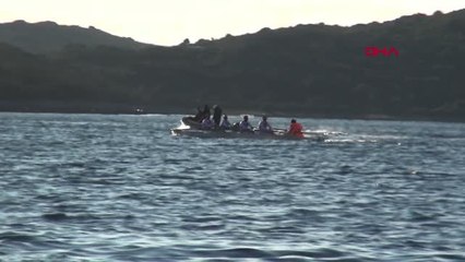 SPOR Bodrum'da kürek yarışı heyecanı