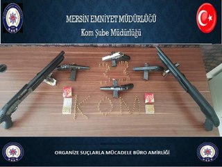 MERSİN'DEKİ 'TIRPAN' OPERASYONUNDA 10 GÖZALTI