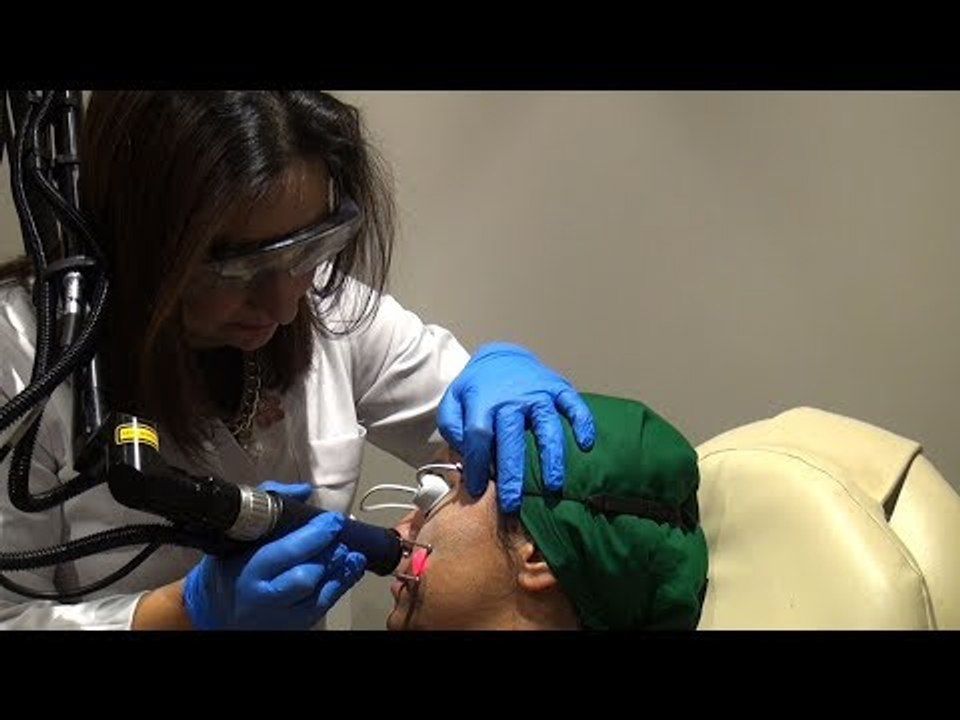 بدء اليوم المجاني من مبادرة العلاج بالليزر لغير القادرين