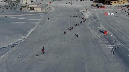 Yıldızdağı'nda kayak sezonu açıldı