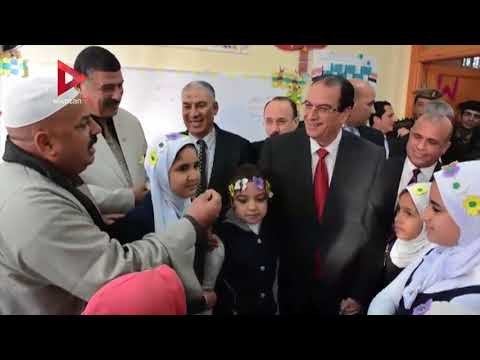 محافظ الدقهلية يضع حجر أساس ويفتتح مشروعات تنموية وخدميه بمركز ومدينه ميت غمر