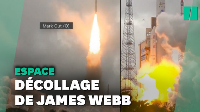 Revivez le décollage du télescope James Webb dans l'espace avec la fusée Ariane