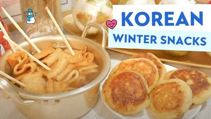 Korean Winter Snacks To Try ☃️