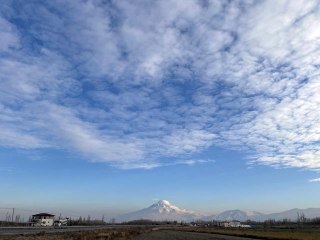 Türkiye'nin zirvesi Ağrı Dağı "şapka taktı"