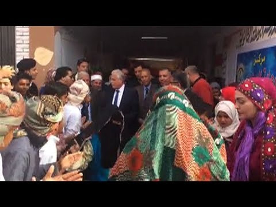 محافظ جنوب سيناء يفتتح مركز الموهوبين في أبورديس