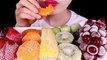 ASMR FROZEN FRUITS 얼린과일 STRAWBERRY, GRAPE, KIWI, PINEAPPLE, BLACKBERRY etc. EATING SOUNDS MUKBANG 먹방