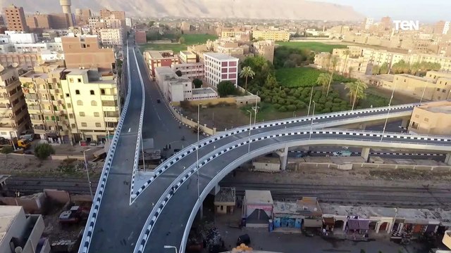 كوبري جرجا اعلي السكة الحديد