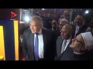 وزيران ومفتي يفتتحون ١٥ كشك بمشروع شارع مصر في شبين الكوم