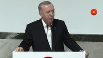 Erdoğan: Ne diyor birileri; 'İş yok.' Nankör bunlar. Yan gelip yatarak para istersen kusura bakma o yok