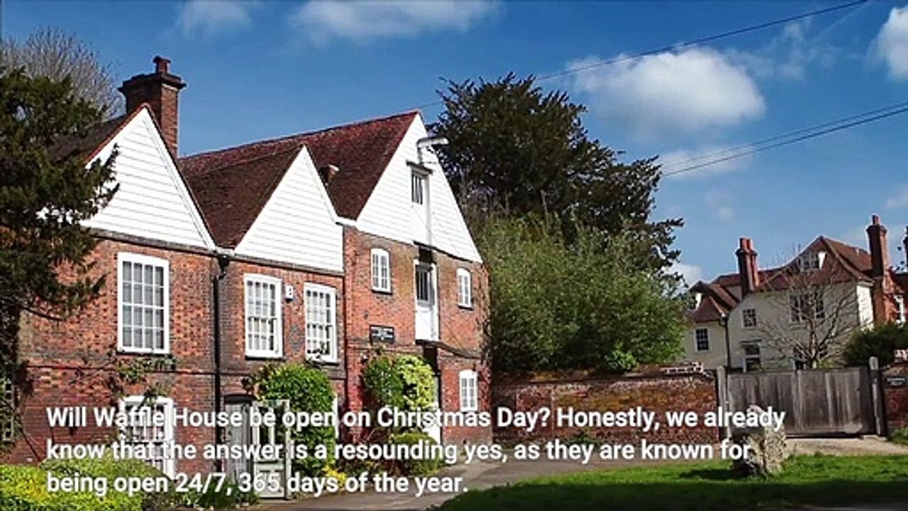 Is Waffle House Open On Christmas 