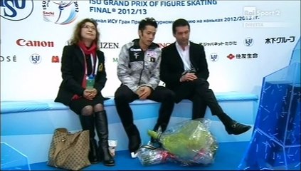 GPF12 - Commentators mention Hanyu (RAI ITA)