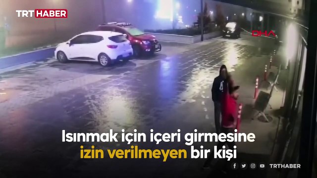 Taşla girdiği hastaneyi savaş alanına çevirdi