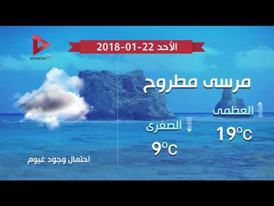 تعرف على حالة الطقس اليوم.. 22 يناير