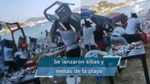 ¡Otra vez! Campal turistas vs meseros en Acapulco deja 3 heridos