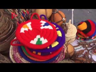 إقبال علي خيمة حلايب وشلاتين بمعرض الكتاب.. بنقدم عروض من الحياة البدوية