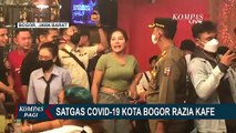Satgas Covid-19 Kota Bogor Razia Kafe dan Tempat Hiburan Malam, Beberapa Miras Disita Oleh Petugas