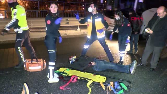 Son dakika haberleri... İSTANBUL-ŞİŞLİ'DE DİREKSİYON HAKİMİYETİNİ KAYBEDEN MOTOSİKLET SÜRÜCÜSÜ KAZA YAPTI: 2 YARALI