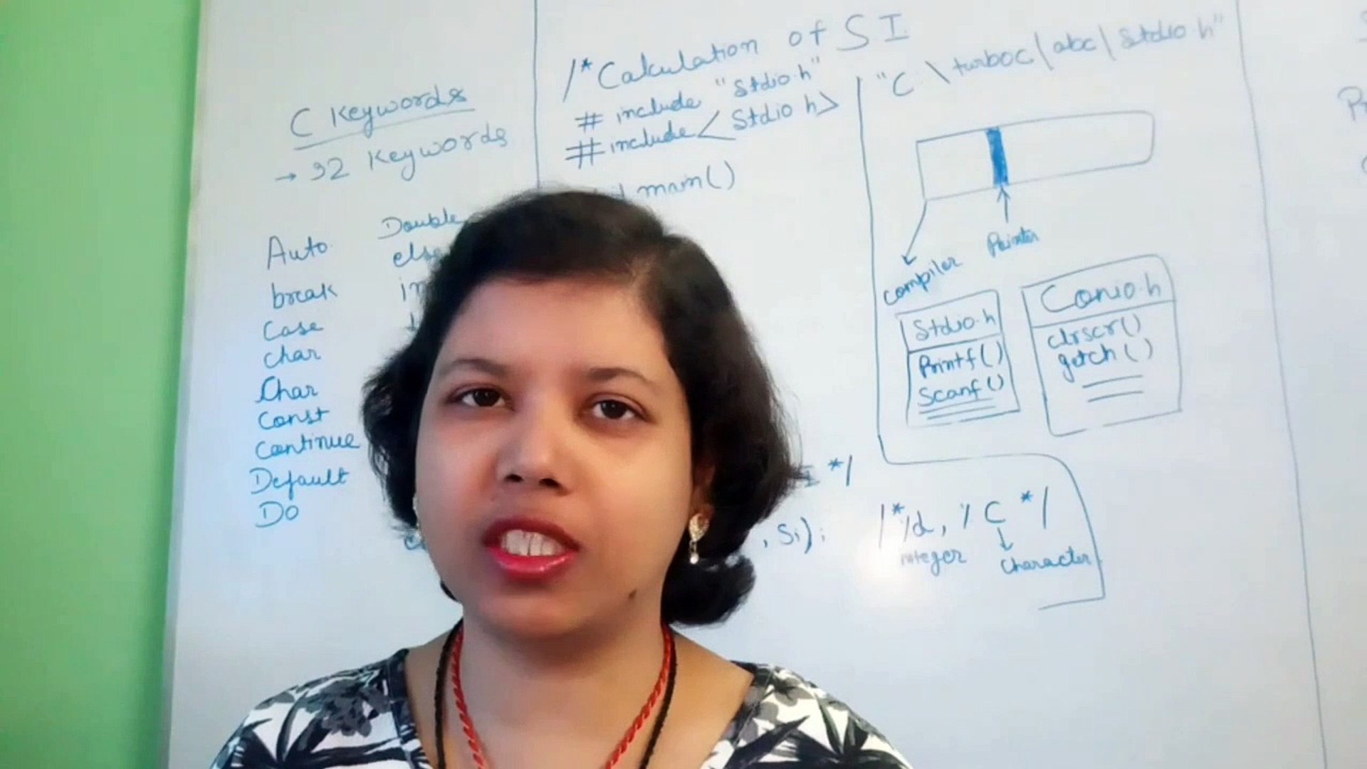 keywords and basics of coding and header files|let us c, chapter 1 part3