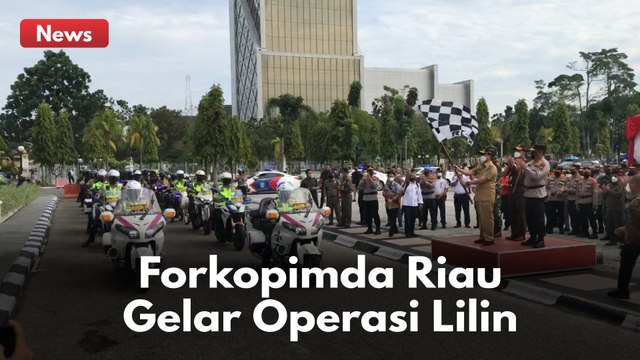 FORKOPIMDA RIAU GELAR OPERASI LILIN LANCANG KUNING 2021 !!