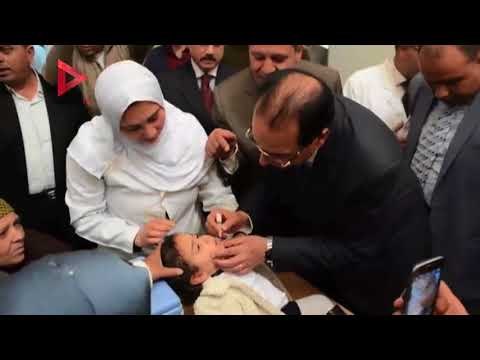 محافظ الدقهلية يشهد بدء حملة التطعيم ضد شلل الأطفال بالمحافظة