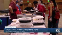 Salvation Army Christmas feast