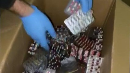 ESENLER'DE SAHTE İLAÇ DEPOSUNA BASKIN 1 KİŞİ TUTUKLANDI