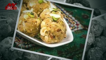 Dry ginger laddoos will give relief from back pain in winter