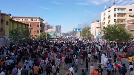 مظاهرات للمطالبة بالحكم المدني في السودان