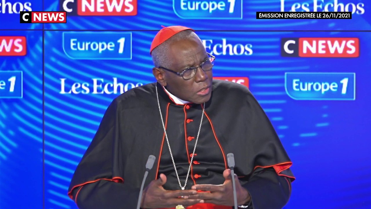Cardinal Robert Sarah : «Si une partie de l’humanité ne veut pas entendre parler de Dieu et bien il faut savoir que sans Dieu, il n’y a pas de paix»