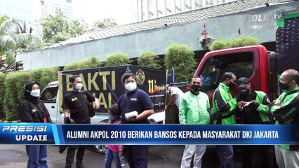 Alumni Akpol 2010 Berikan Bansos Kepada Masyarakat DKI Jakarta Yang Terdampak Covid-19