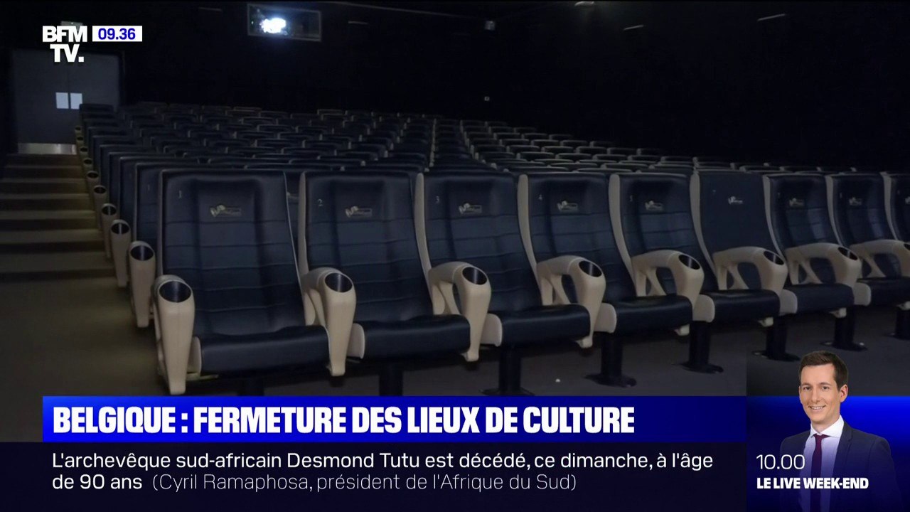 La Belgique ferme à nouveau ses lieux de cultur...