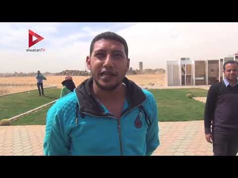 رئيس جهاز ٦ أكتوبر يسلم شهادات أمان للعمال: لوينفع كنت عملت واحدة