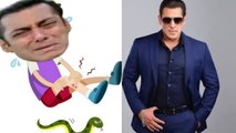 Salman Khan  को सांप के काटने पर लोगों ने उड़ाया मज़ाक, सोशल मीडिया पर Memes की आई बाढ़ | FilmiBeat